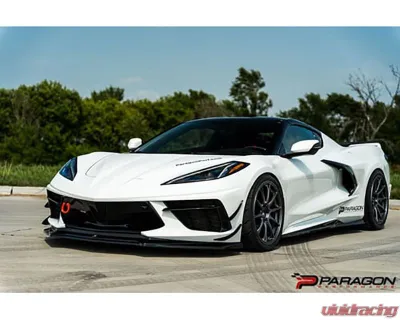 Paragon Performance Maxton Design Front Splitter Chevrolet Corvette Stingray C8 2020-2024 - MFD2