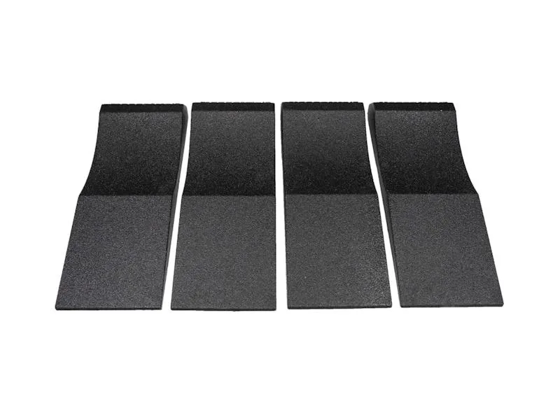 Paragon Performance 4 Pack 10inch W FlatStoppers Car Storage Ramps Chevrolet C8 Corvette 2020-2025 - RR-FS-10