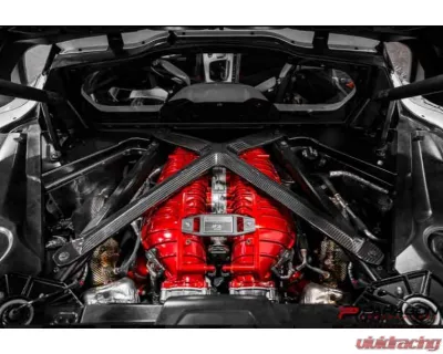 Paragon Performance Carbon Fiber X Brace Chevrolet C8 Corvette Stingray Coupe Only 2020-2025 - CCS-C0053