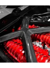 Paragon Performance Carbon Fiber X Brace Chevrolet C8 Corvette Stingray Coupe Only 2020-2025                                     - CCS-C0053 - Image 6