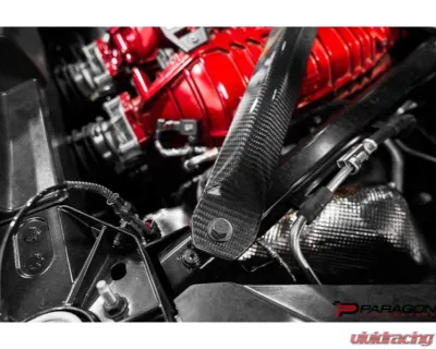 Paragon Performance Carbon Fiber X Brace Chevrolet C8 Corvette Stingray Coupe Only 2020-2025 - CCS-C0053