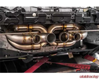 Paragon Performance Center Exit Exhaust - Non Valved Corvette Stingray Z06 C8 - PP-E008