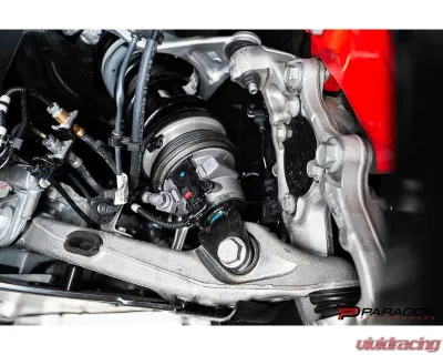 Paragon Performance Front Lift Lowering Collars w/ Mag Ride De-Pin Tool & 3/8" Riser Shim Chevrolet Corvette Stingray C8 2020-2025 - PP-S0001-PIN-SHIM