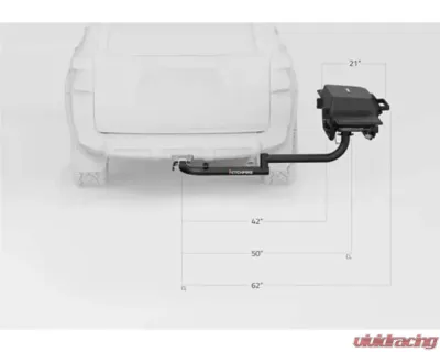 HitchFire Forge 15" Hitch Mounted Grill - HFG01F15