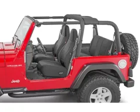 Diver Down Neoprene Seat Covers Black Jeep Wrangler 1997-2002