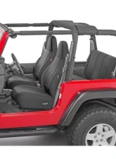 Diver Down Neoprene Seat Covers Black Jeep Wrangler 1997-2002                                     - 14167 2001 - Image 2