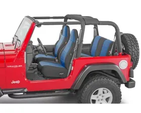 Diver Down Neoprene Seat Covers Blue Jeep Wrangler 1997-2002
