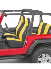 Diver Down Neoprene Seat Covers Yellow Jeep Wrangler 1997-2002                                     - 14167 2006 - Image 2