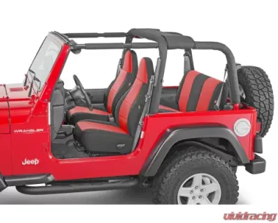 Diver Down Neoprene Seat Covers Red Jeep Wrangler 1997-2002 - 14167 2007