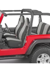 Diver Down Neoprene Seat Covers Light Gray Jeep Wrangler 1997-2002                                     - 14167 2009 - Image 2