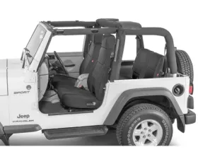 Diver Down Neoprene Seat Covers Black Jeep Wrangler 2003-2006