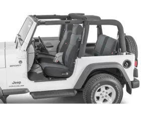Diver Down Neoprene Seat Covers Charcoal Jeep Wrangler 2003-2006