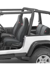 Diver Down Neoprene Seat Covers Charcoal Jeep Wrangler 1987-1990                                     - 14167 2308 - Image 2