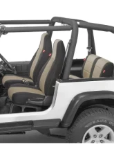 Diver Down Neoprene Seat Covers Tan Jeep Wrangler 1991                                     - 14167 2314 - Image 2