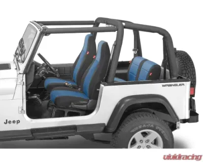 Diver Down Neoprene Seat Covers Blue Jeep Wrangler 1991 - 14167 2315