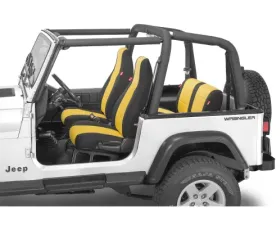 Diver Down Neoprene Seat Covers Yellow Jeep Wrangler 1991