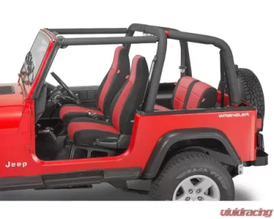 Diver Down Neoprene Seat Covers Red Jeep Wrangler 1991 - 14167 2317