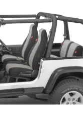 Diver Down Neoprene Seat Covers Light Gray Jeep Wrangler 1991                                     - 14167 2319 - Image 2