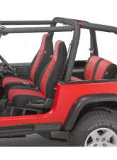 Diver Down Neoprene Seat Covers Red Jeep Wrangler 1992-1995                                     - 14167 2327 - Image 2