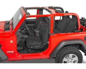 Diver Down Neoprene Seat Covers Black Jeep Wrangler 2 Door 2018-2020