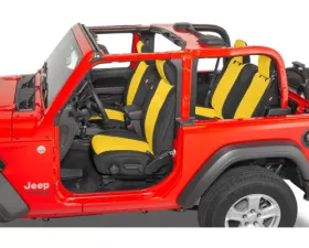 Diver Down Neoprene Seat Covers Yellow Jeep Wrangler 2 Door 2018-2020