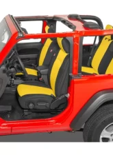 Diver Down Neoprene Seat Covers Yellow Jeep Wrangler 2 Door 2018-2020                                     - 14167 4046 - Image 4