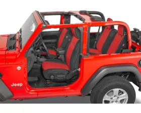 Diver Down Neoprene Seat Covers Red Jeep Wrangler 2 Door 2018-2020