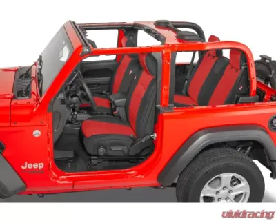 Diver Down Neoprene Seat Covers Red Jeep Wrangler 2 Door 2018-2020 - 14167 4047