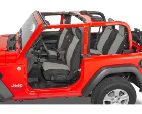 Diver Down Neoprene Seat Covers Light Gray Jeep Wrangler 2 Door 2018-2020