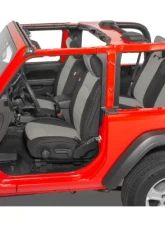 Diver Down Neoprene Seat Covers Light Gray Jeep Wrangler 2 Door 2018-2020                                     - 14167 4049 - Image 4