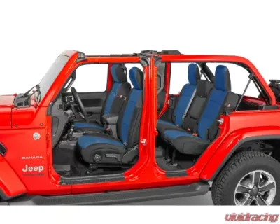 Diver Down Neoprene Seat Covers Blue Jeep Wrangler 4 Door 2018-2020 - 14167 4075