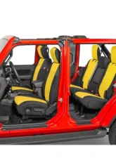 Diver Down Neoprene Seat Covers Yellow Jeep Wrangler 4 Door 2018-2020                                     - 14167 4076 - Image 6