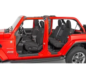 Diver Down Neoprene Seat Covers Black Jeep Wrangler 4 Door 2018-2020