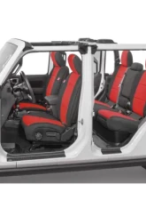 Diver Down Front and Rear Neoprene Seat Covers Red Jeep Wrangler 2020-2021                                     - 14167 4177 - Image 2