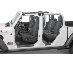 Diver Down Front and Rear Neoprene Seat Covers Charcoal Jeep Wrangler 2020-2021