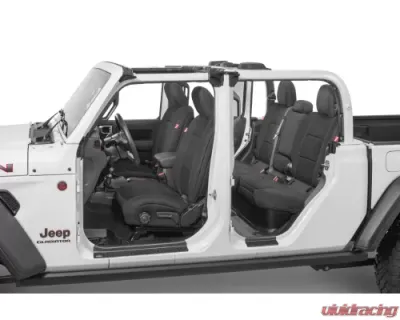 Diver Down Front and Rear Neoprene Seat Covers Black Jeep Wrangler 2020-2021 - 14167 4181