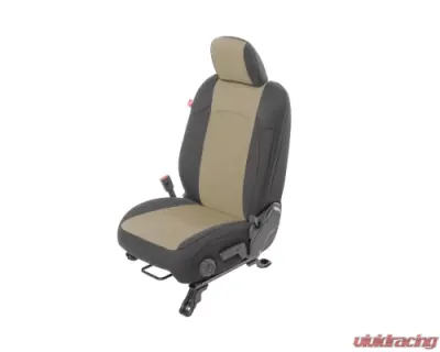Diver Down Front and Rear Neoprene Seat Covers Tan Jeep Wrangler 2020-2021 - 14167 4184