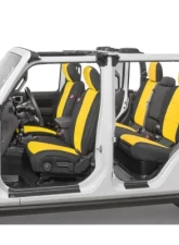 Diver Down Front and Rear Neoprene Seat Covers Yellow Jeep Wrangler 2020-2021                                     - 14167 4186 - Image 2