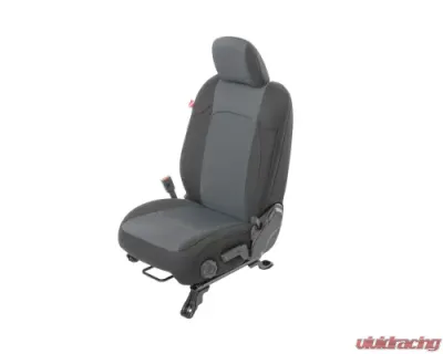 Diver Down Front and Rear Neoprene Seat Covers Charcoal Jeep Wrangler 2020-2021 - 14167 4188
