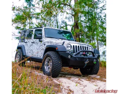 AccuAir Suspension Air Rear Only 2in to 4in Lifts Jeep Wrangler JK 2007-2018 - AA-4415