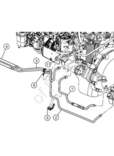 Full Send Diesel Factory Replacement Transmission Line #1 Cummins Dodge Ram 2500 2003-2007                                     - FSD-0307-1RTL - Image 2