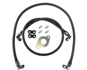 Full Send Diesel Braided Power Steering Hose Kit Cummins Dodge Ram 2500 | 3500 2003-2007