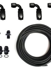 Full Send Diesel Temperature Control Transmission Pan DIY Hose Kit Dodge Ram 2500 | 3500 2003-2007                                     - FSD-0307CU-TCP-DIYHSKT - Image 2