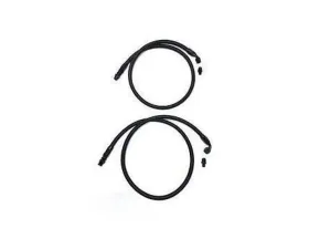 Full Send Diesel Black Braided Mishimoto Transmission Cooler Line Kit Cummins Dodge Ram 2500 | 3500 2003-2007