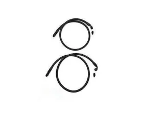 Full Send Diesel Black Braided Factory Replacement Transmission Line Kit Cummins Ram 2500 2010-2012