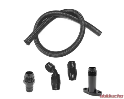 Full Send Diesel DIY High Flow -12AN Turbo Drain Kit Dodge Cummins 1989-2022 - FSD-CU-DIY12ANTDKT