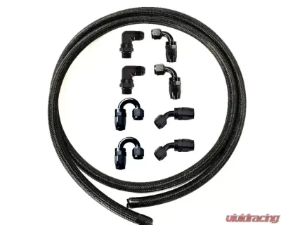 Full Send Diesel DIY Valve Cover Hose Kit Four Port Cummins Dodge Ram 2500 | 3500 1998+ - FSD-CU-DIYVCHKTFP