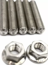 Full Send Diesel Stainless Steel Turbo to Manifold Stud Set for 1/2 Inch Spacer Cummins                                     - FSD-CUTTMSTDKTHLF - Image 2