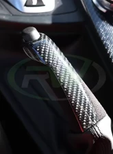 RW Carbon Fiber Alcantara E-Brake Handle BMW                                     - CFebrake2 - Image 3