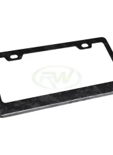 RW Carbon US Forged Carbon License Plate Frame                                     - CFframe-1 - Image 2